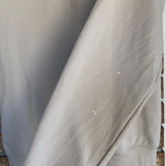 Def Leppard Adrenalize Tour 1992 Beige Sweatshirt Medium Worn Distressed Grunge - Picture 4 of 4